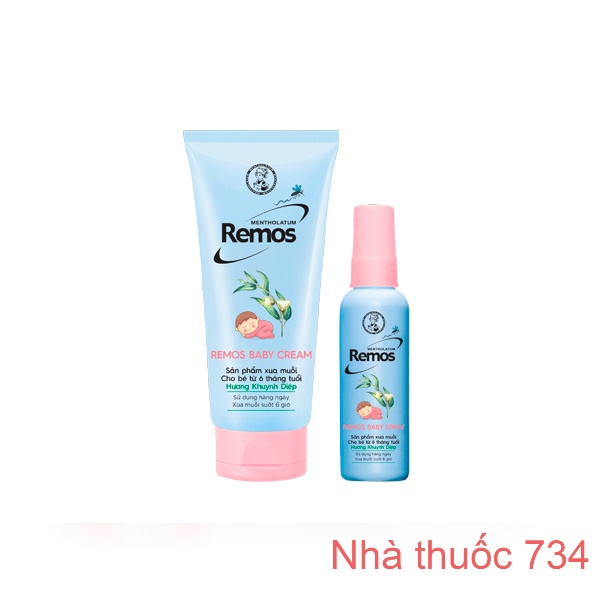 Kem Chống Muỗi Remos & Xịt Chống Muỗi Remos