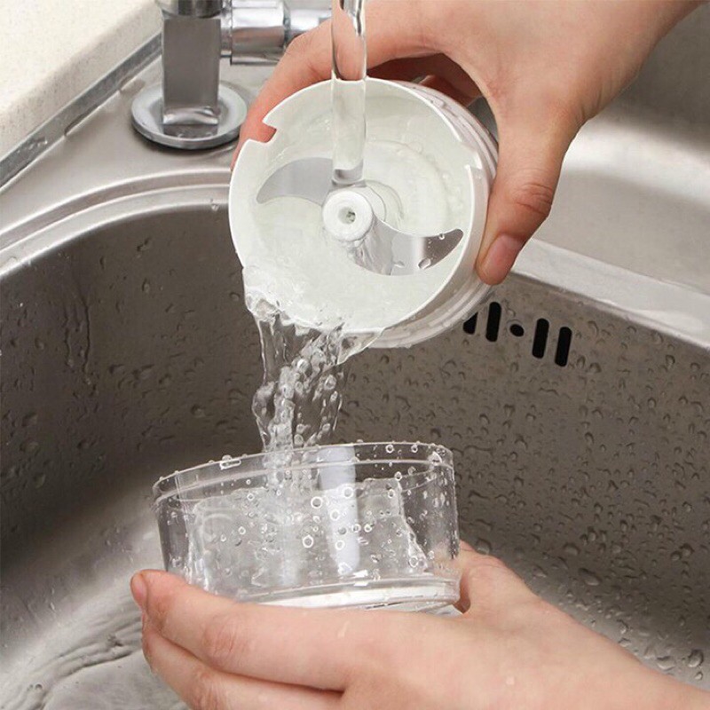 Dụng cụ say tỏi ớt đa năng cầm tay mini siêu tiện lợi