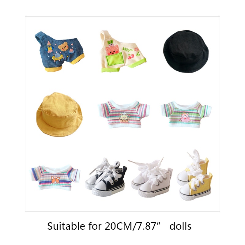 Giày Vải Canvas Mini Handmade Xinh Xắn Cho Búp Bê Barbie 7