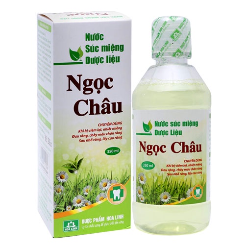 Nước Súc Miệng Dược Liệu Ngọc Châu 350ml