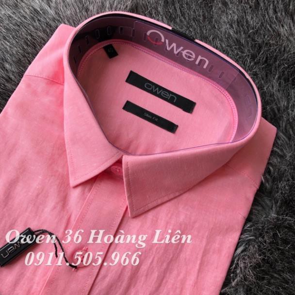 Sale Chính Hãng [XẢ LỖ SIZE 38/40] Áo sơ mi nam Owen - Áo sơ mi cộc tay 80104 hot 🌺 . ^ '