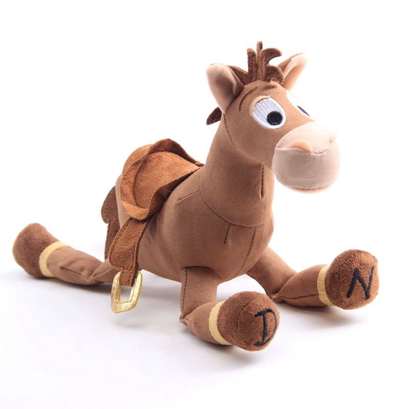 Toy Story 4 Soft Plush Stuffed Bullseye 10&quot; Woody Jessie Horse Cute Doll Kids Toy