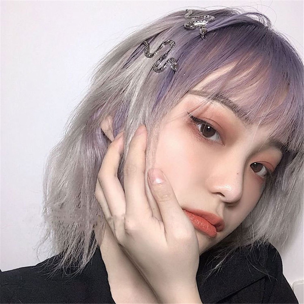 Kẹp tóc hình dạng rắn sáng tạo thời trang độc đáo cho nữ Yanqueens Đồ trang sức