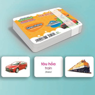 Flashcard Glenn Doman - Thế Giới Quanh Em: Giao Thông