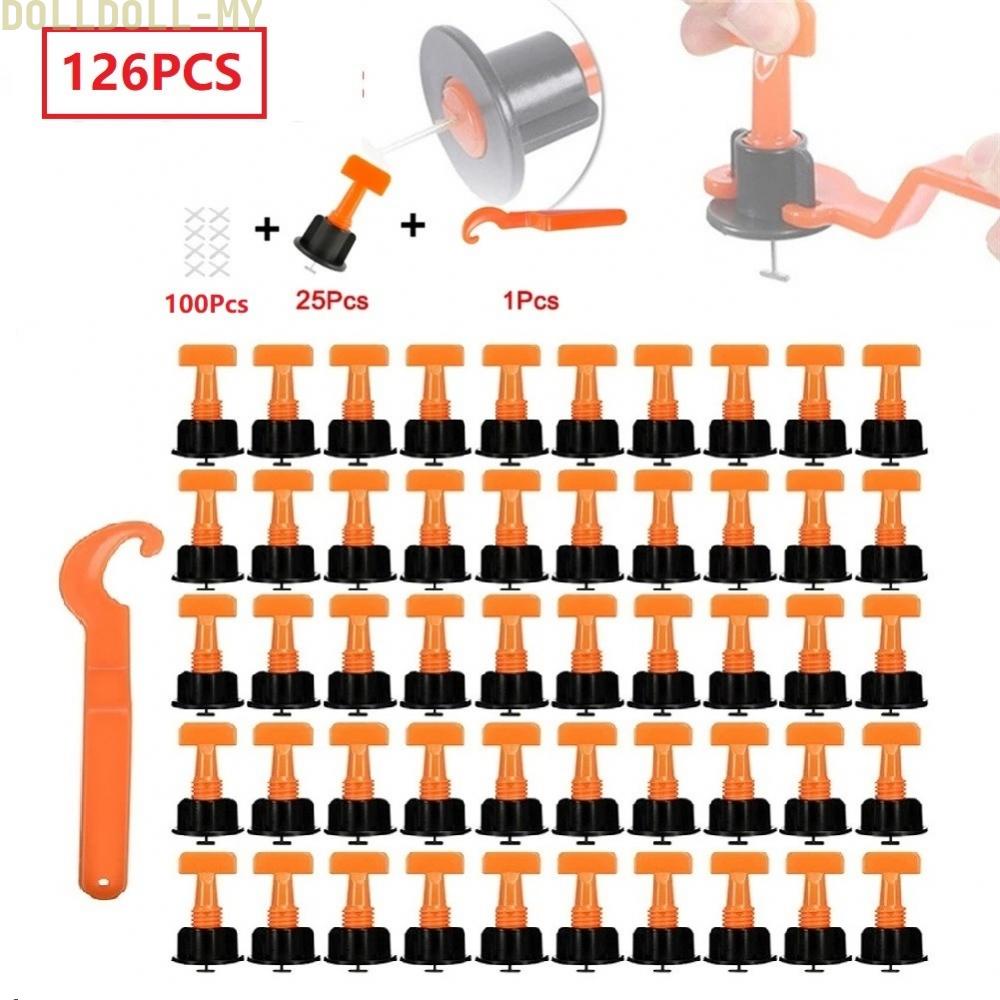 126 Ke vít nền cân bằng hỗ trợ lót gạch sàn nhà kèm cờ lê tái sử dụng tiện lợi