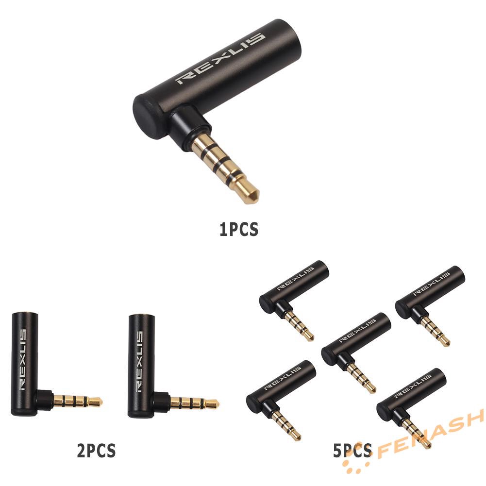 Đầu nối âm thanh góc vuông 90 độ 3.5mm