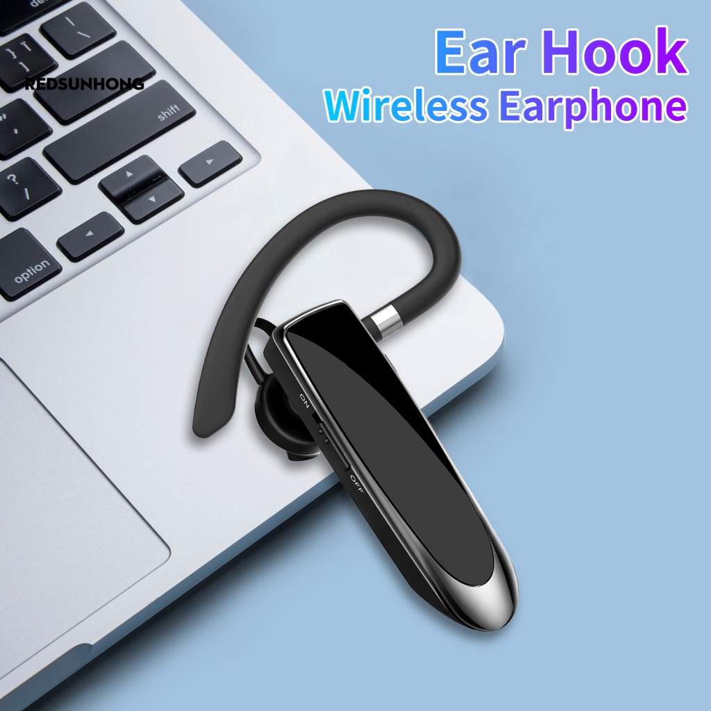 Tai Nghe Bluetooth 5.0 RSH.z Kiểu Móc Vành Tai Mềm Mại Thích Hợp Chơi Thể Thao