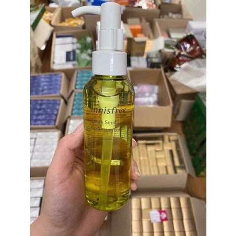 Dầu Tẩy Trang Táo Xanh Innisfree Apple Seed Cleansing Oil