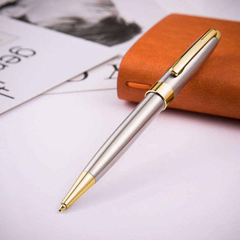 Bút Bi Xoay Bằng Kim Loại Sang Trọng 1 0mm