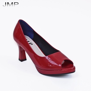 JMP - Giày Cao Gót Hở Mũi Da Mềm 7CM - CH19
