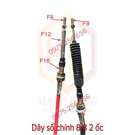 Dây số chính 2m8 8/8 2 ốc phụ tùng máy cày máy nông nghiệp phụ tùng ô tô
