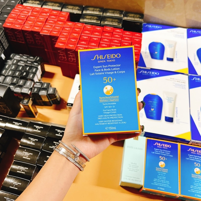 Kem chống nắng Shiseido Face and Body SPF50+