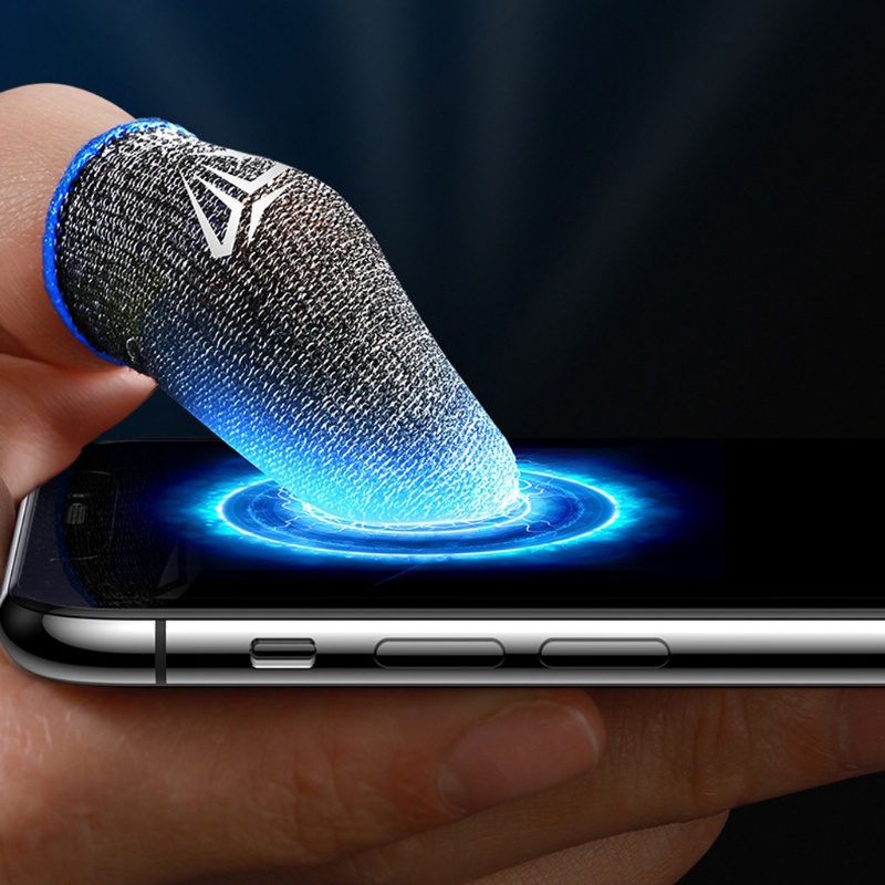Vỏ bọc ngón tay thoáng khí chống mồ hôi hỗ trợ chơi game trên điện thoại cảm ứng