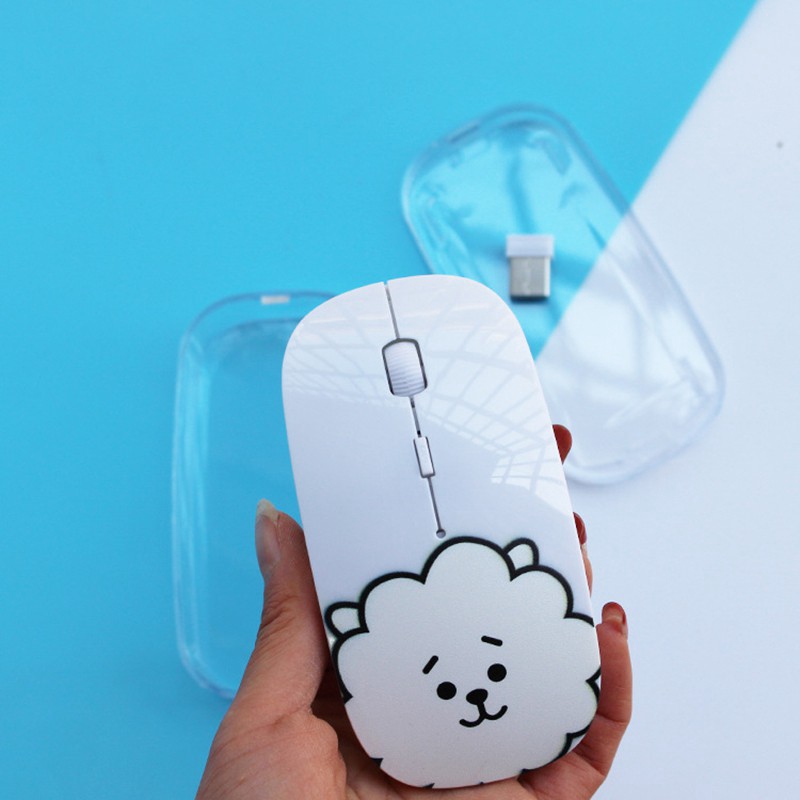 chuột không dây Hình Bts BT21 2.4GHz