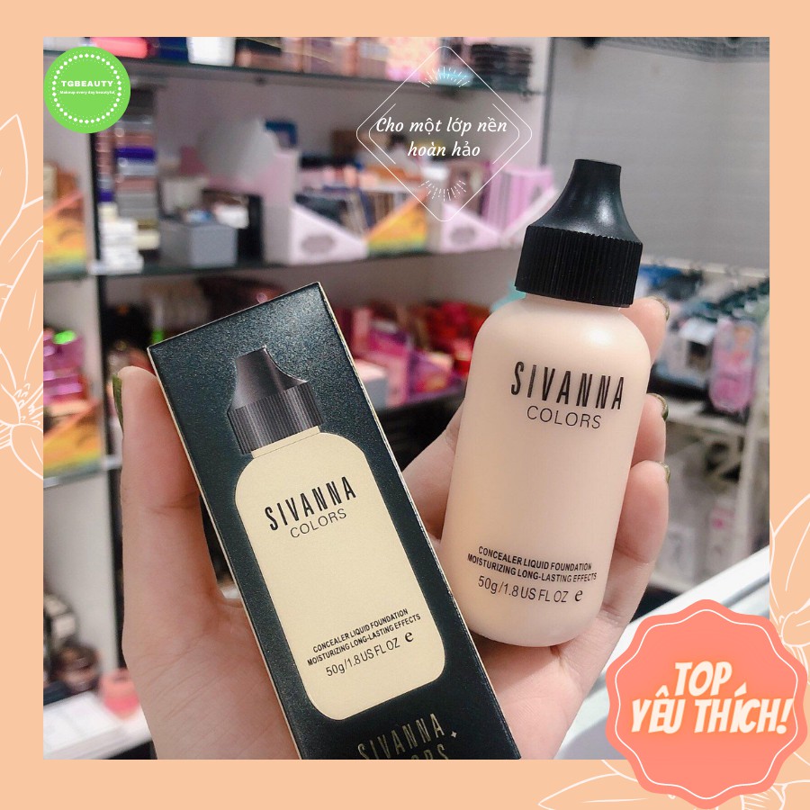 Kem nền mịn như nhung Sivanna Velvet Touch Foundation HF674