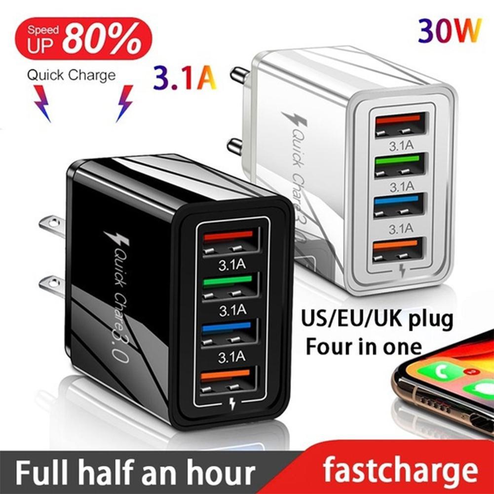 Củ sạc nhanh 3.0 30W cho IPhone Samsung US Huawei Xiaomi L4N8
