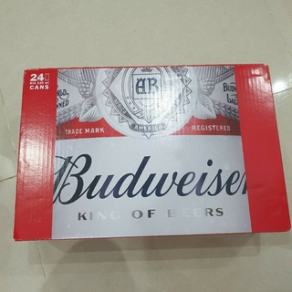 Thùng 24 lon bia Budweiser 11/2021 thuận thành,  bắc ninh