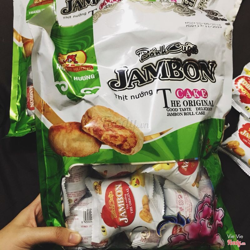 Bánh Cuộn Jambon Thịt Nướng Thanh Hương 400gr NCFOOD | BigBuy360 - bigbuy360.vn