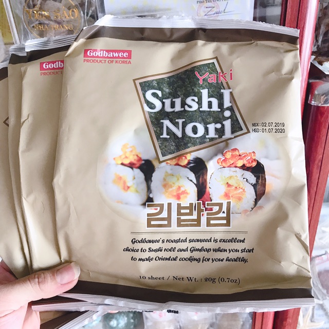 Rong Cuộn Cơm Sushi Nori 1 Gói