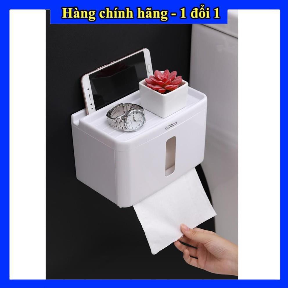 Kệ để giấy nhà vệ sinh,Kệ treo giấy vệ sinh đa năng Ecoco D-08-  Bảo hành 1 đổi 1