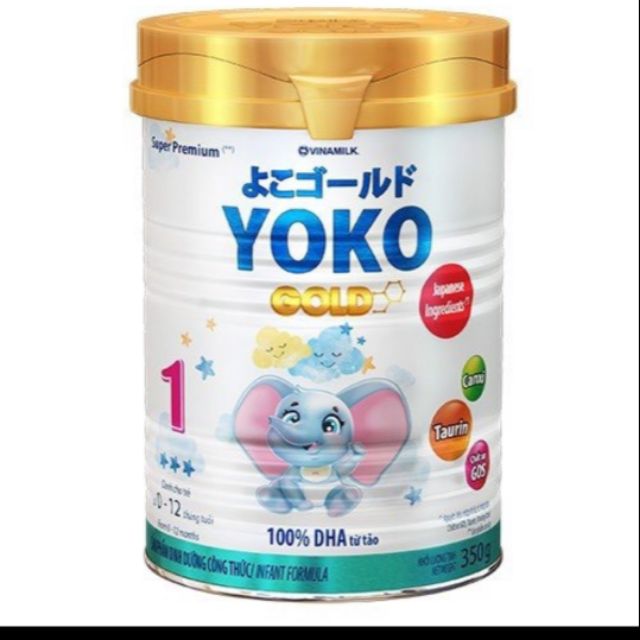 Sữa bột Vinamilk Yoko gold số 1 350g