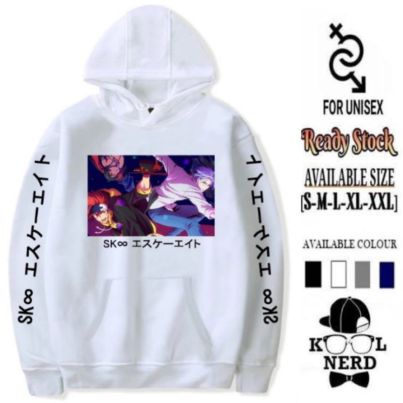 Áo Hoodie Họa Tiết Nhân Vật Anime Sk8 The Infinity Langa Hasegawa Reki Kyan Size S-Xxl