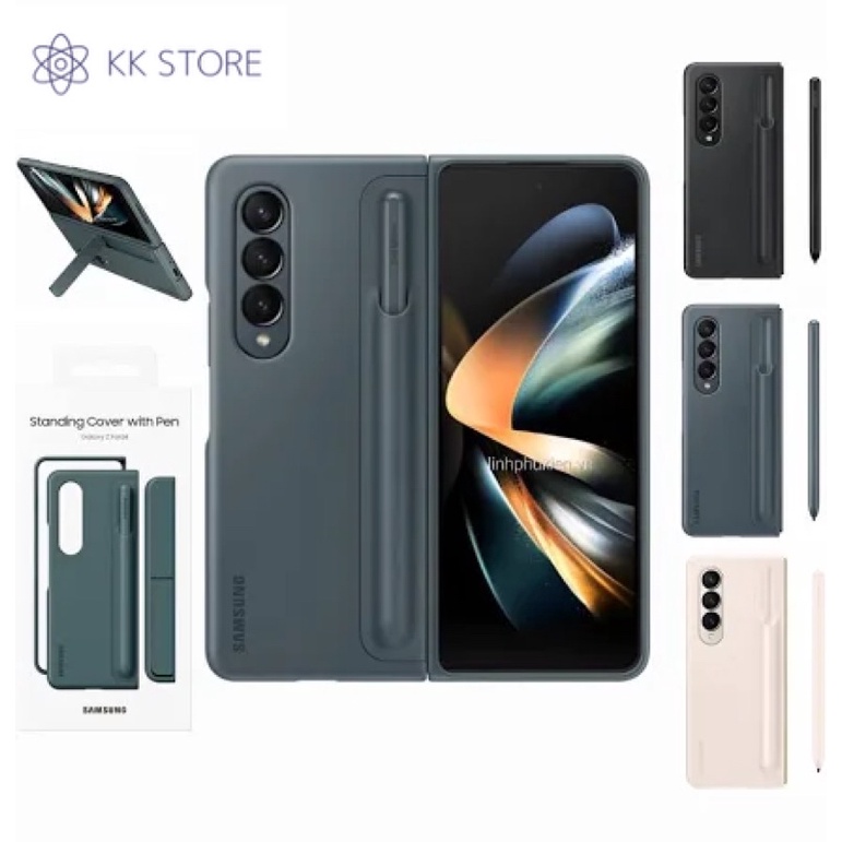 Bao da Samsung Galaxy Z Fold4 Flip Cover kèm bút S-Pen