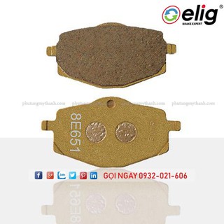 Bố thắng , má phanh dĩa xe Force - Elig