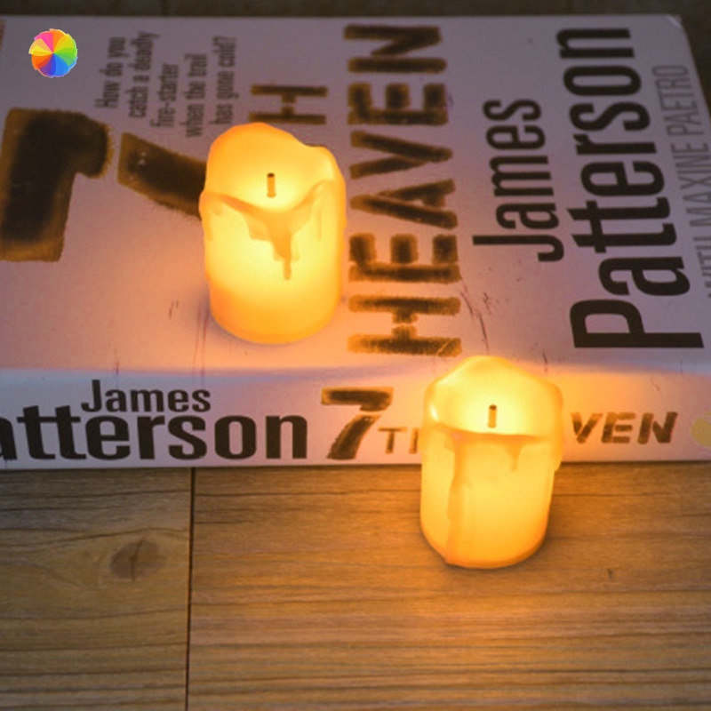 Đèn LED hình nến trang trí tiệc cưới/sinh nhật không có lửa chạy bằng pin