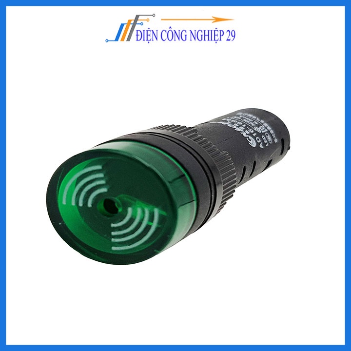 Đèn Báo Nguồn Có Còi AD16-16SM 220VDC