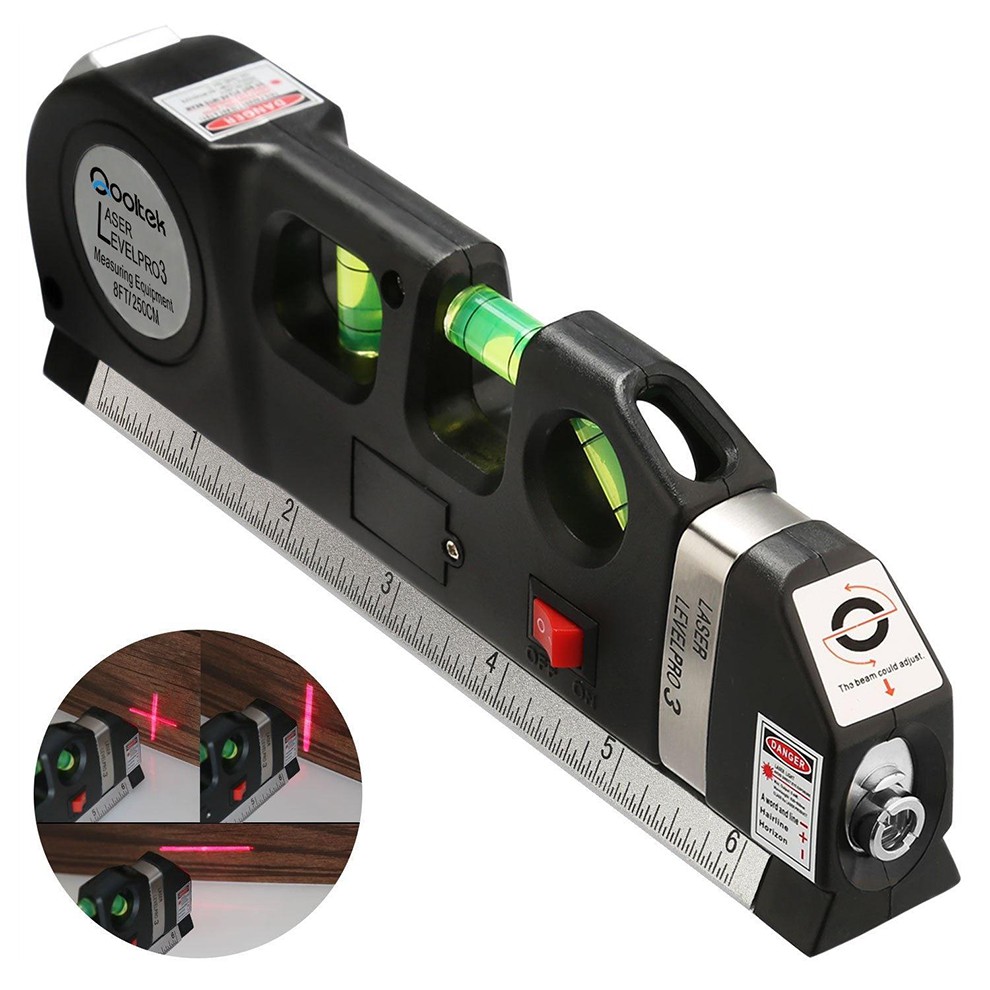 Thước Đo Laser Căn Mực Kiêm Thước 2.5m 4in1 STPV2