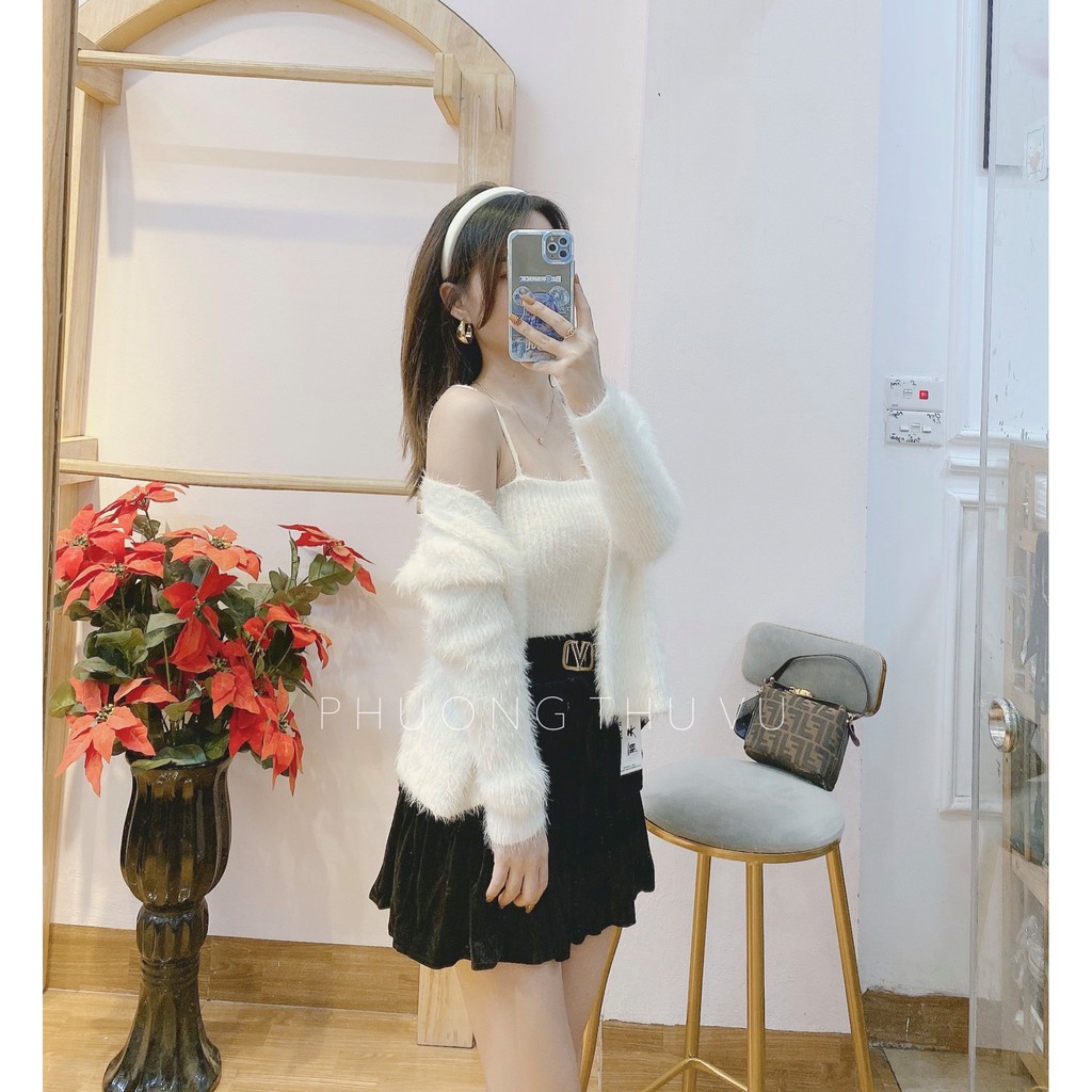 Sét áo len lông QC chất dầy dặn lông mềm mượt loại 1 - Ảnh thật tự chụp | BigBuy360 - bigbuy360.vn