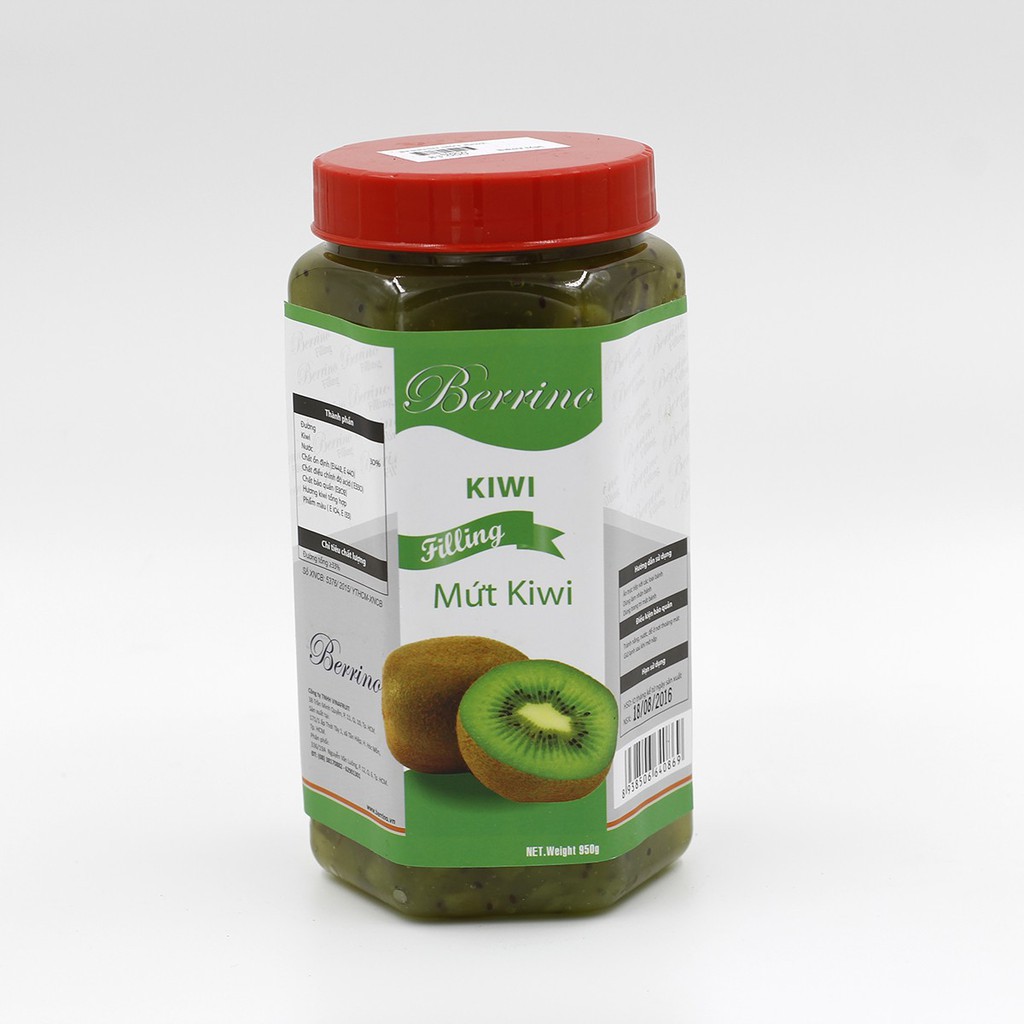 Mứt Kiwi Berrino (Kiwi filling) 950g