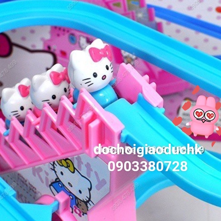 Đồ chơi mèo hello kitty leo thang