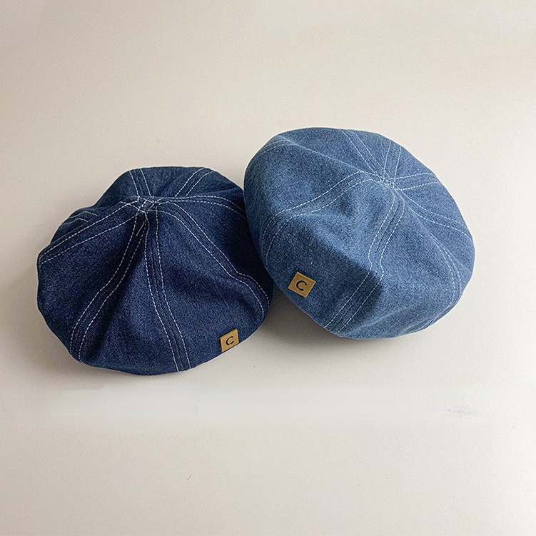 Mũ Beret Màu Sắc Nhã Nhặn Dành Cho Bé