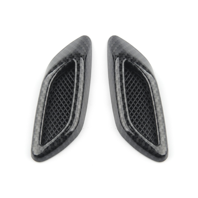 Set 2 Ốp Viền Sợi Carbon Trang Trí Mui Xe Hơi Cao Cấp