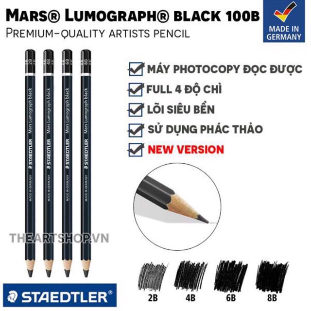 Bút chì ĐỨC Staedtler cao cấp lên màu chuẩn
