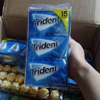 Nhà thơm - thanh lý cận date gum trident lốc 15 thanh