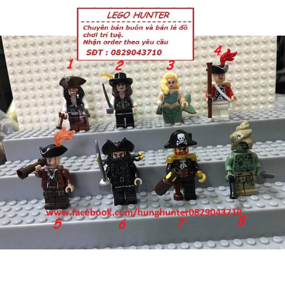 Lego minifigures Cướp Biển Caribe : Suối Nguồn Tươi Trẻ