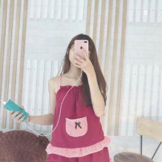 Đồ bộ Kate 2 dây mặc nhà