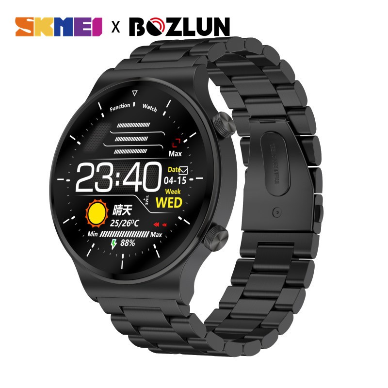 Đồng hồ SKMEI C12  thông minh có chức năng nghe nhạc cuộc gọi điện thoại di  Bluetooth nhắc nhở và theo dõi giấc ngủ