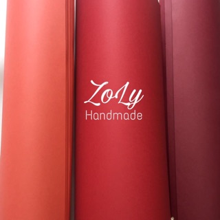 Set giấy mỹ thuật Đỏ-Kem