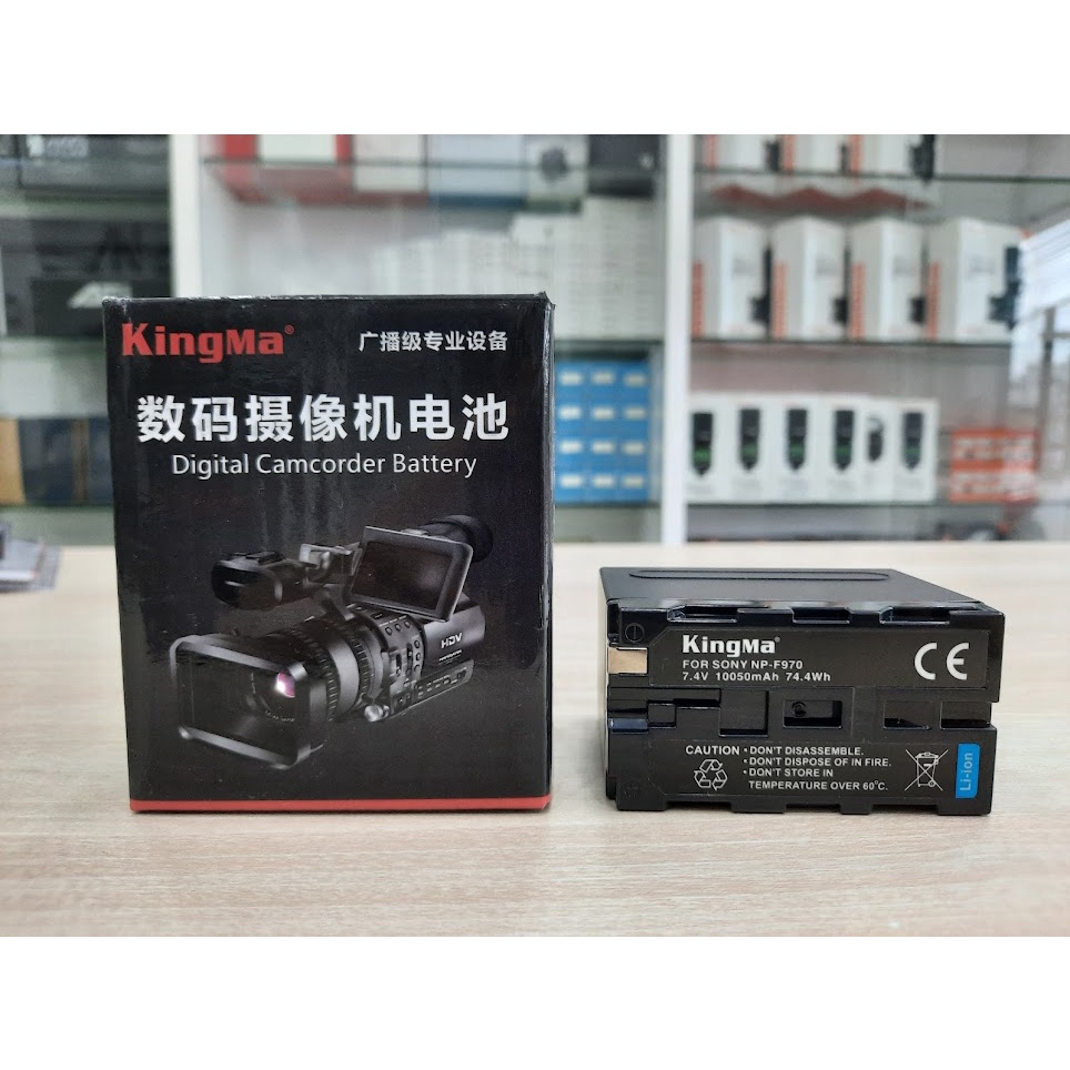 Pin Kingma F970 dung lượng 10050mAh dùng cho các dòng máy quay Sony