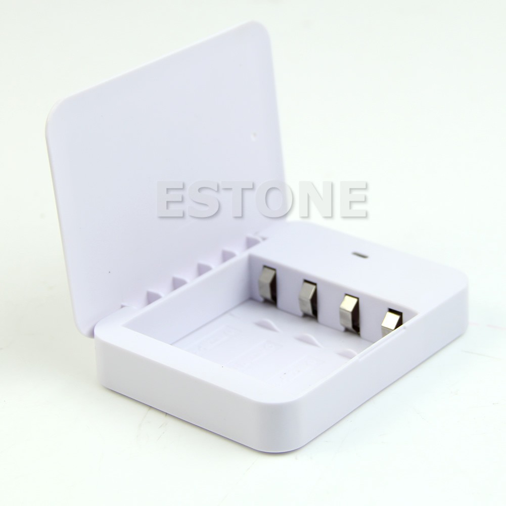 Hộp sạc 4 pin aa usb khẩn cấp tiện dụng chất lượng cao