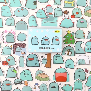 Set 180 sticker họa tiết hoạt hình dễ thương trang trí album