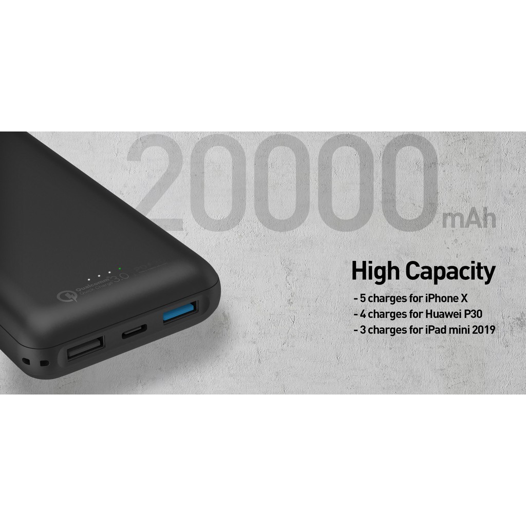 Pin sạc dự phòng sạc nhanh Momax iPower Minimal Pd3 20000mAh - Huco Việt Nam