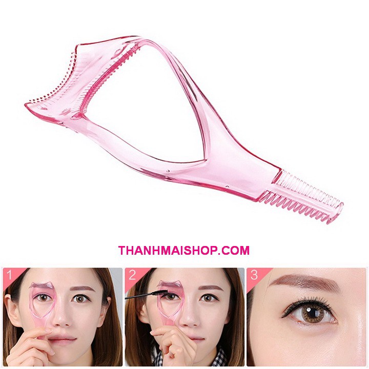 Combo 3 dụng cụ chải mi MT024x3 hỗ trợ chải mascara