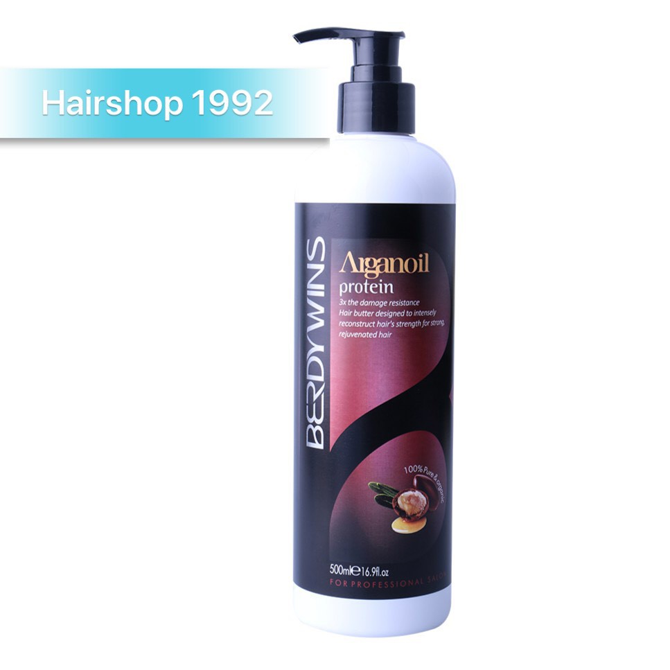KEM HẤP Ủ TÓC PHỤC HỒI TÓC NÁT ARGANOIL HAIR MASK BERDYWIN 500ML