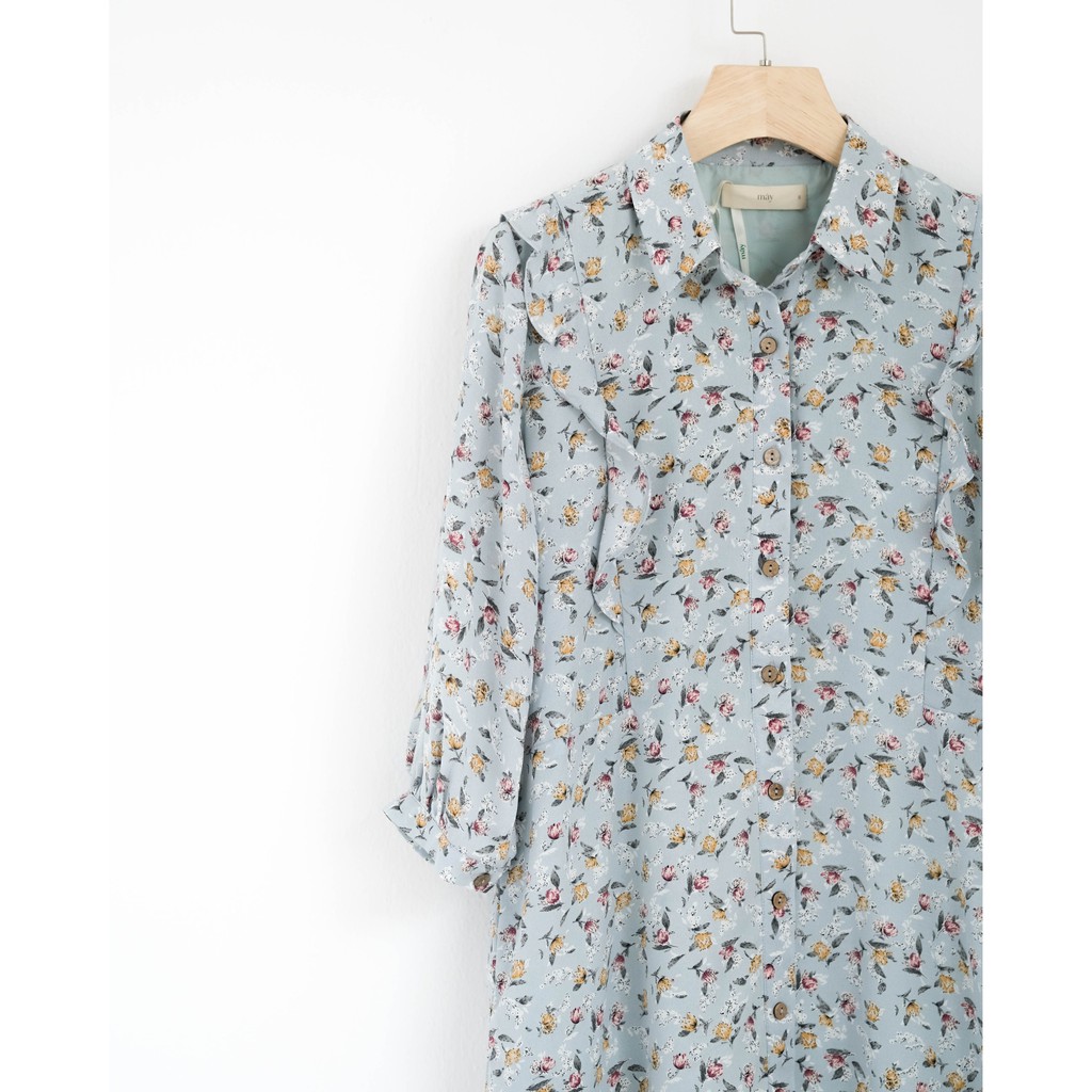 Butterfly Shirt Dress