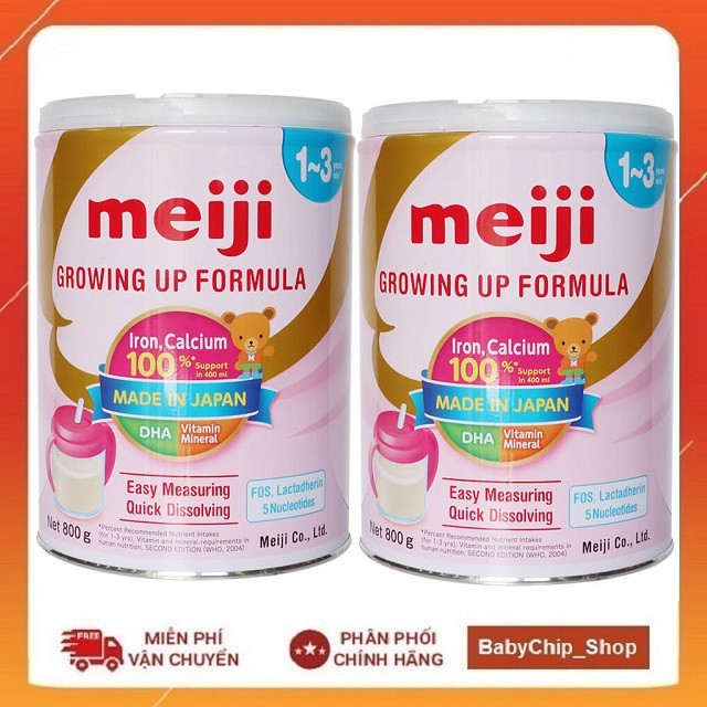 Combo 2 Lon Sữa Meiji Số 9 800g Hàng Nhập Khẩu [HSD 2024]
